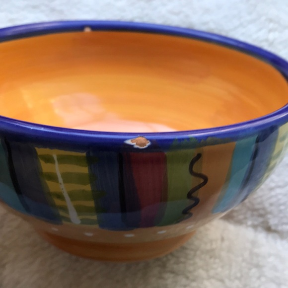 Lamas made in Italy colorful salsa bowl with spoon. - Picture 15 of 15